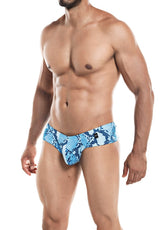 Cut For Men High Cut Cheeky Brief Snake Print Small Default Title Mens Thongs